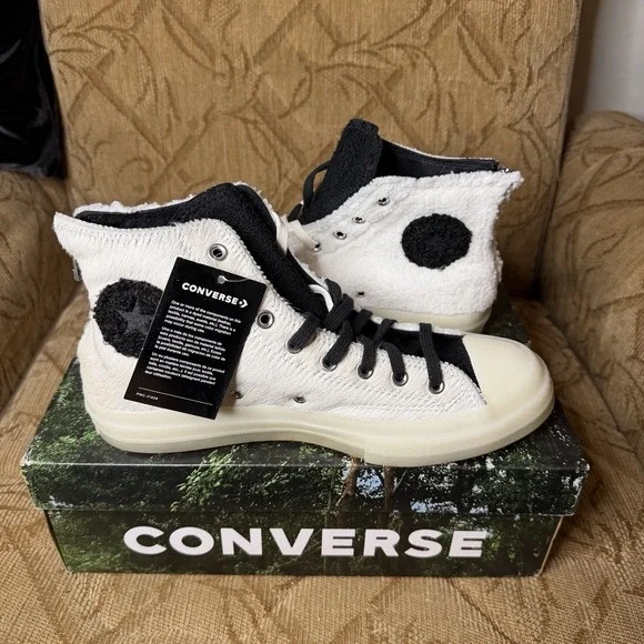 NEW Converse X CLOT Chuck Taylor All Star 70 Hi Panda Limited A00321C Size 9 - Picture 2 of 7